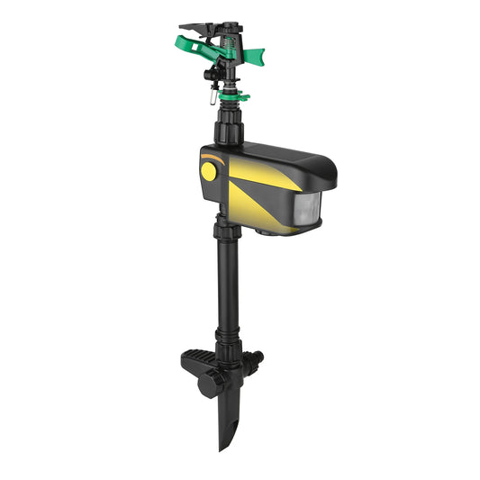 Automatyczny zraszacz obrotowy Duża powierzchnia Zasilany energią słoneczną Aktywowany ruchem Odstraszacz zwierząt Zraszacz Ogrodowy Odstraszacz zwierząt